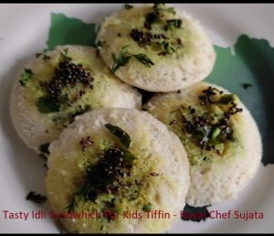 Breakfast Nashta Idli Sandwich 