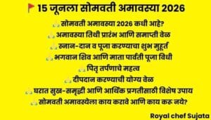 Somvati Amavasya 2026